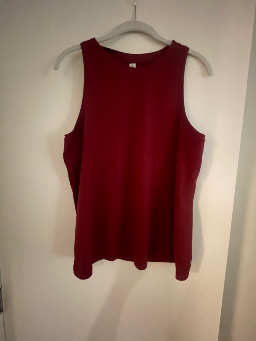 Athleta red medium tank top